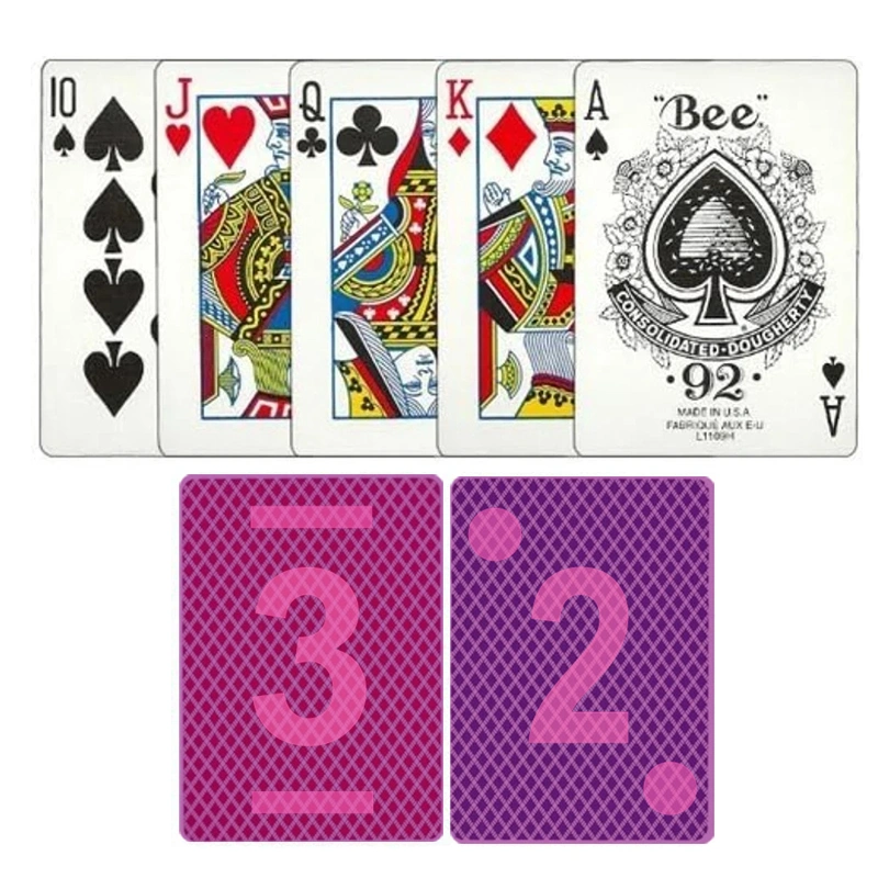 Bee No.92 Standard Index Marked Deck for Infrared Contact Lenses 2 Bee No.92 Standard Index Marked Deck for Infrared Contact Lenses - Image 2